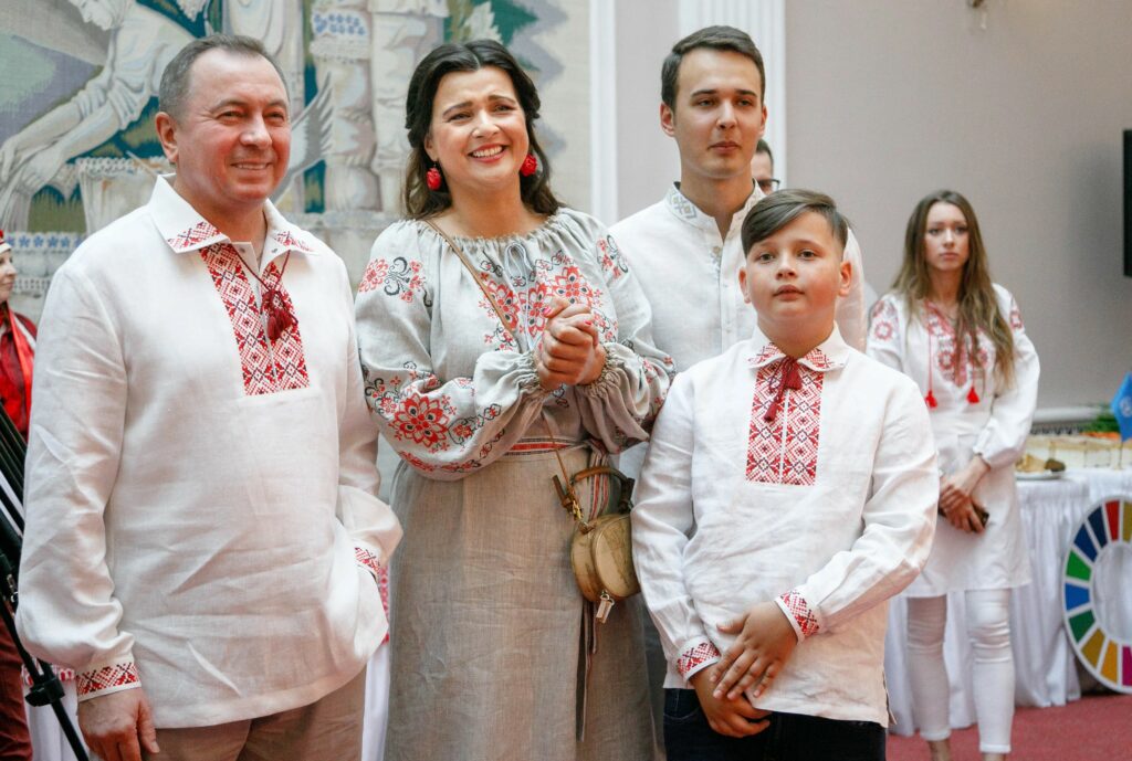 Vladimir Makei, Wife Actress Vera Polyakova-Makei And Children