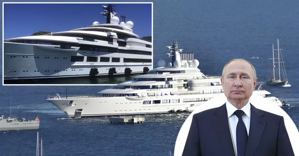 How many yachts do Vladimir Putin own