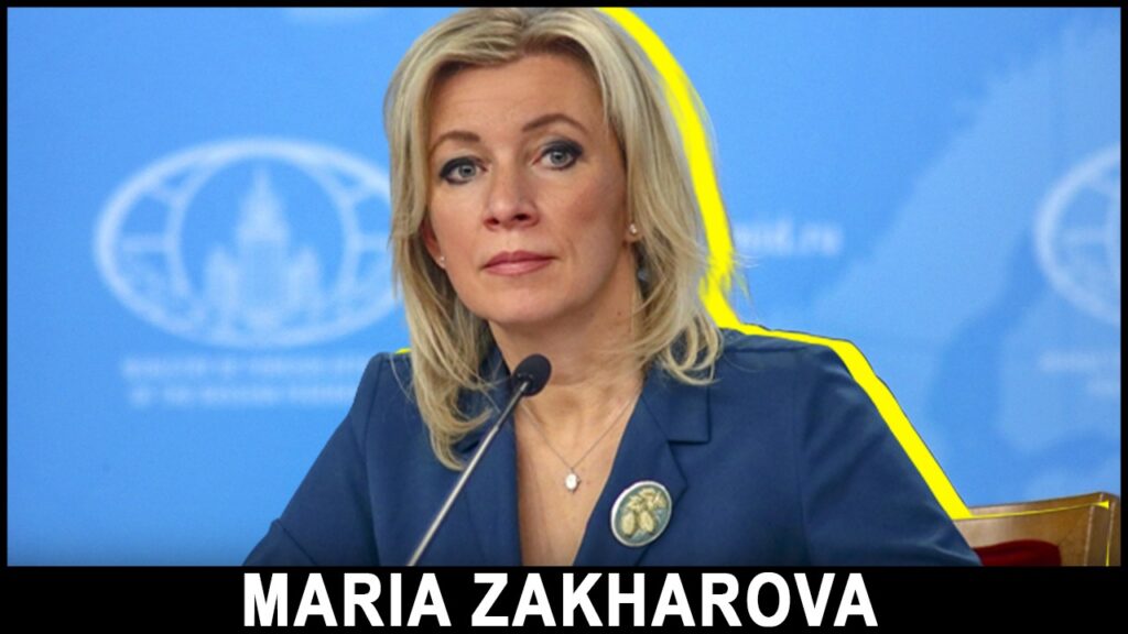 Maria Zakharova, the spokesperson for the Russian Foreign Ministry, on Thursday.