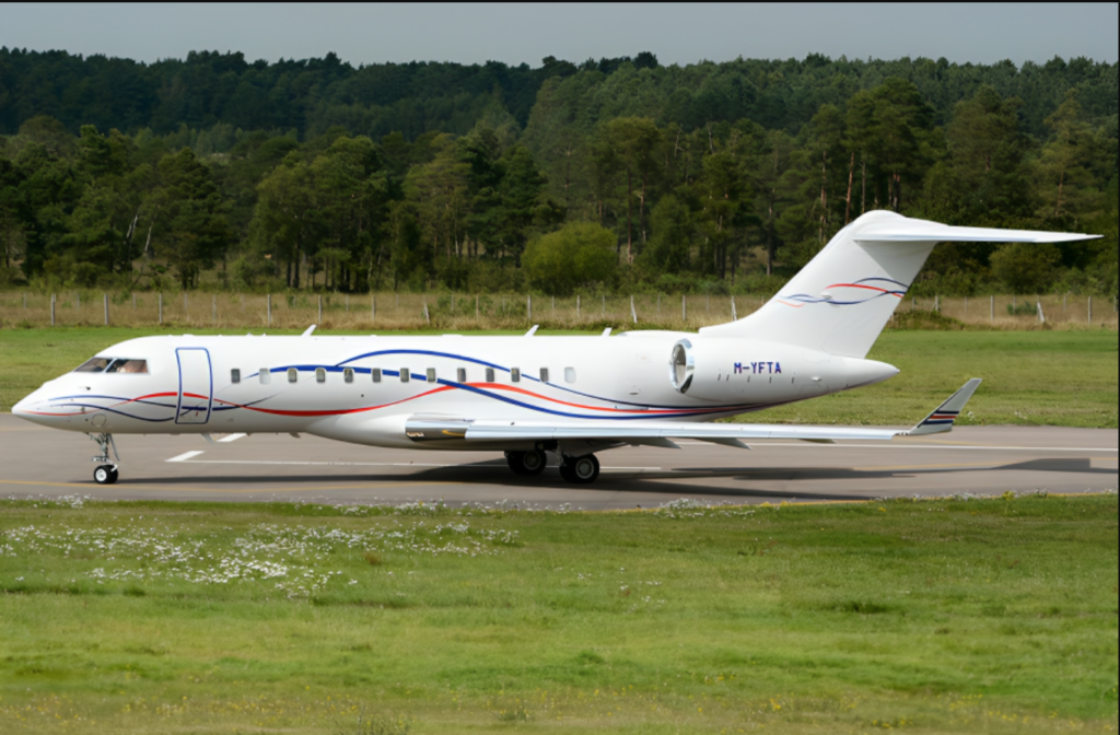 Private Jet-Bombardier Global 6000 (M-YFTA)