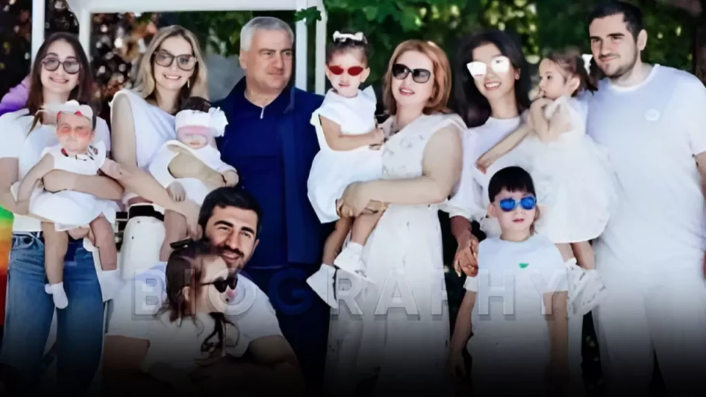 Samvel with his family