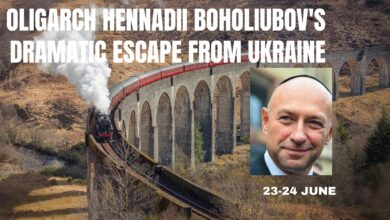 Oligarch Hennadii Boholiubov's Dramatic Escape from Ukraine with Forged Documents